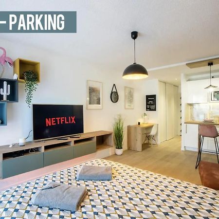 Studio Terrasse & Parking Gratuit En Residence Nimes Exterior photo